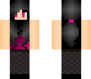contrast girl pink