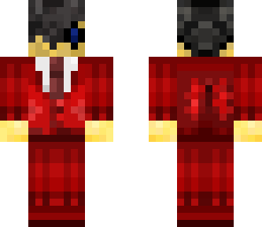 red suit