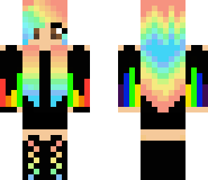 rainbow girl