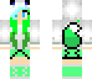 green wolf girl