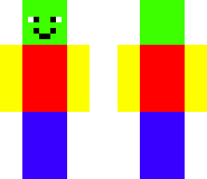 very simple 5 colour skin