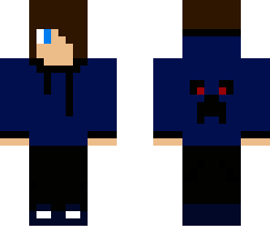 boy with blue hoodie