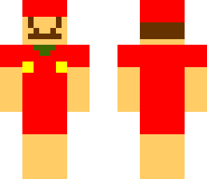 plastic mario in shorts