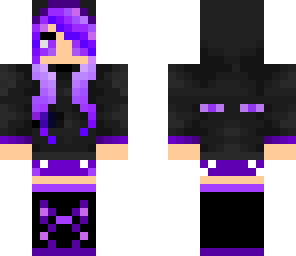 ender girl with white skin