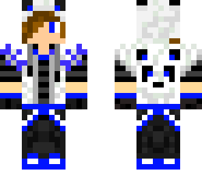 blue panda dude