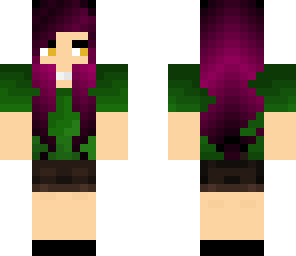 purple hair