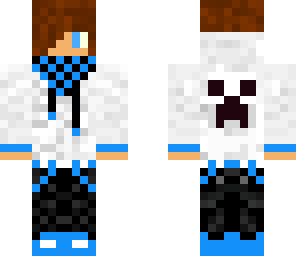 blue teenager