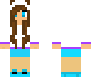 edited panda girl