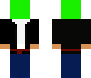 green tux