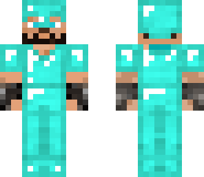 diamond armor man
