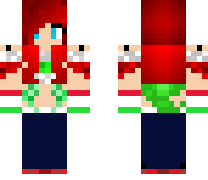 edited christmas girl