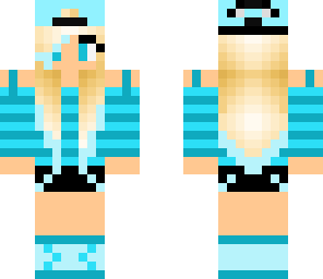 blue girl