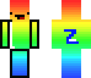 zombie's derpy rainbow skin