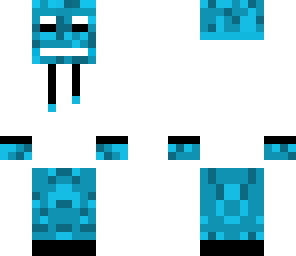 cool blue monster