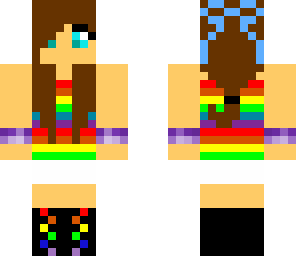 rainbow girl