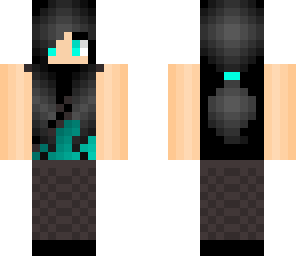 contrast girl aqua