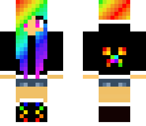 rainbow girl edited