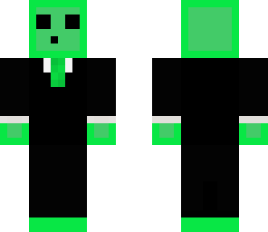 green slime tuxedo