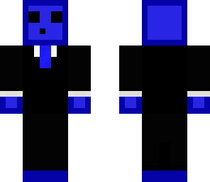 blue slime tuxedo