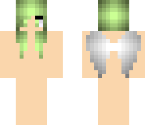 short green hair base -angel base-