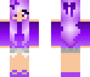 purple girl