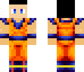 goku use in dbc mod so no multi colored hair