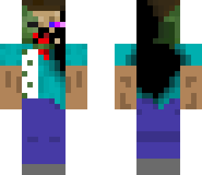 hombre zombie enderman