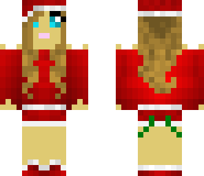 christmas girl skin
