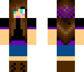 girl with checkered hoodie