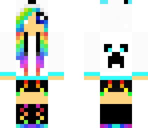 rainbow girl