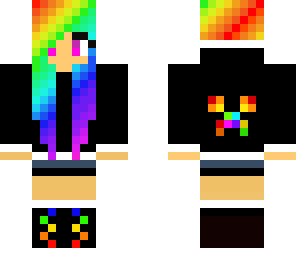 rainbow girl