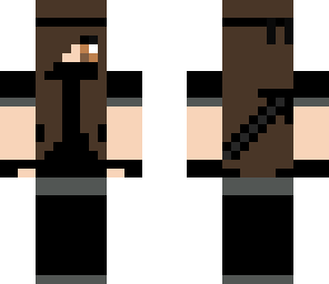ninja girl brown hair