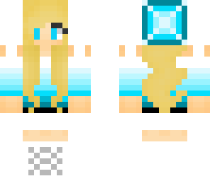 blonde winter girl