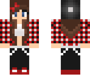 plaid girl