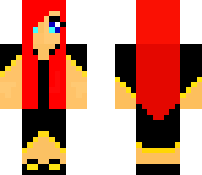 black red head