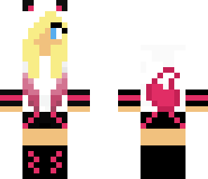 pink fox girl