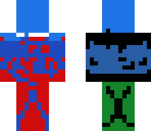 blue and black guy