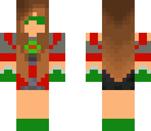 christmas sky girl