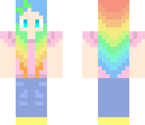 light rainbow girl