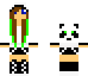 green panda