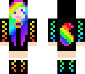 rainbow wolf