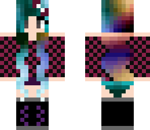 colorful girl