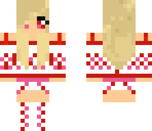 red and pink vampire
