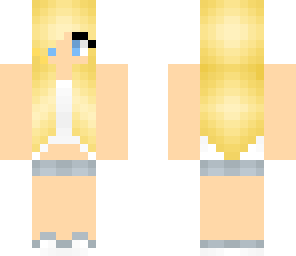 blonde beach girl