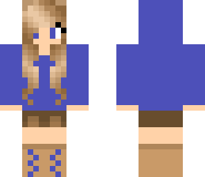 blue girl edit