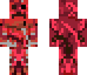 creeper nether  - oficial skin
