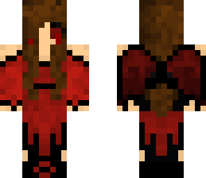 posessed crimson demon girl
