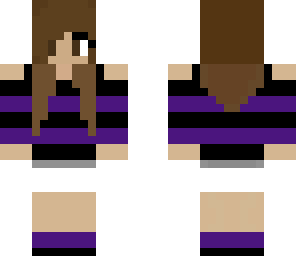purple gaming girl