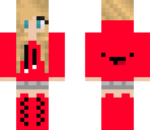 olivia's 10th skin of minecraftia