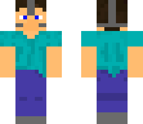 white steve with bane mask